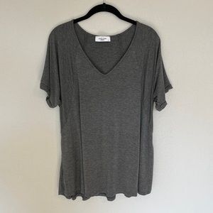 CJLA Favorite Boyfriend T. Size Small. Color Dark Gray.